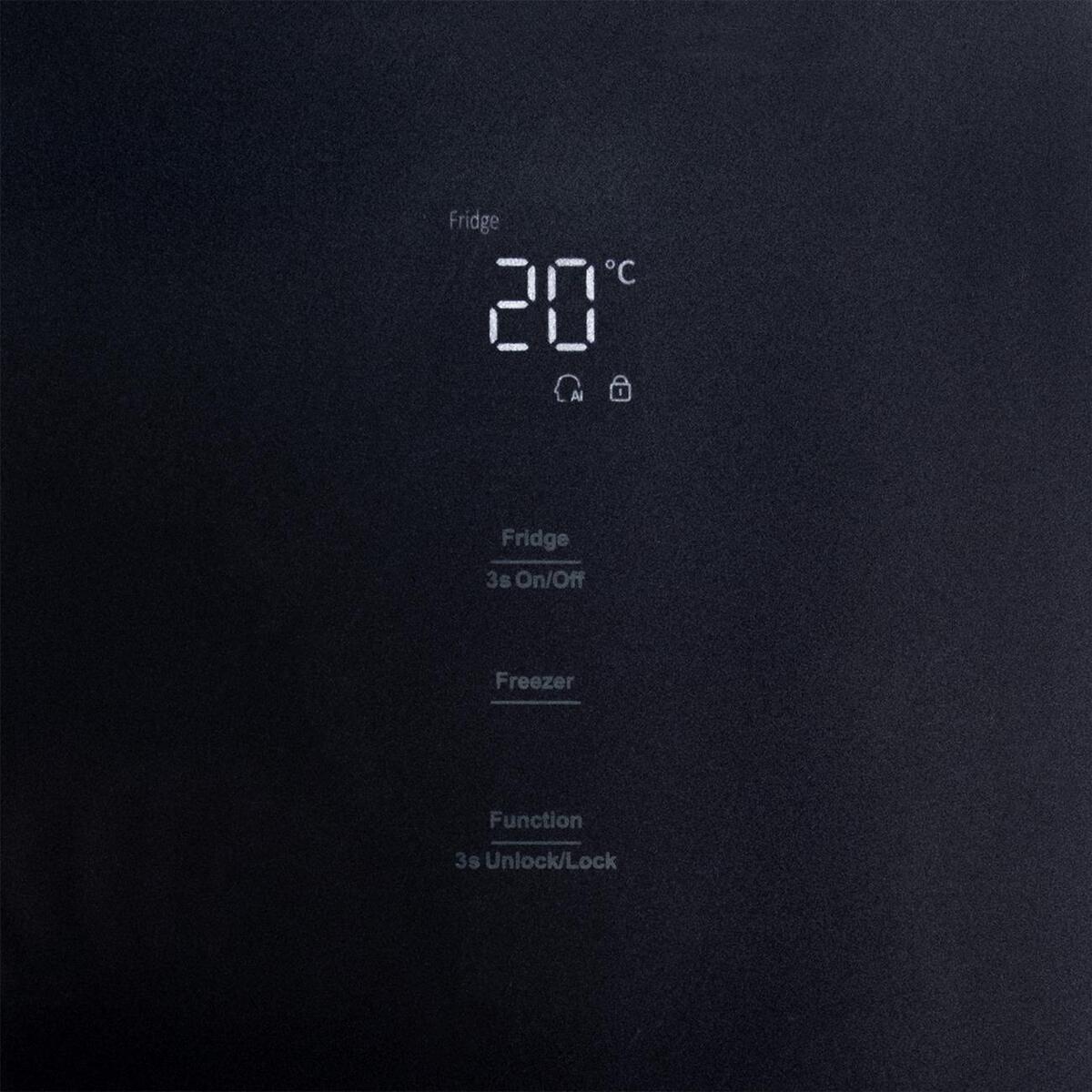 Холодильник Manya SBS185NGB, цвет Чёрный