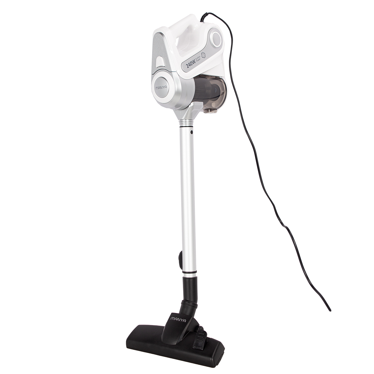 Пылесос Manya WC-602 Белый-Серебристый