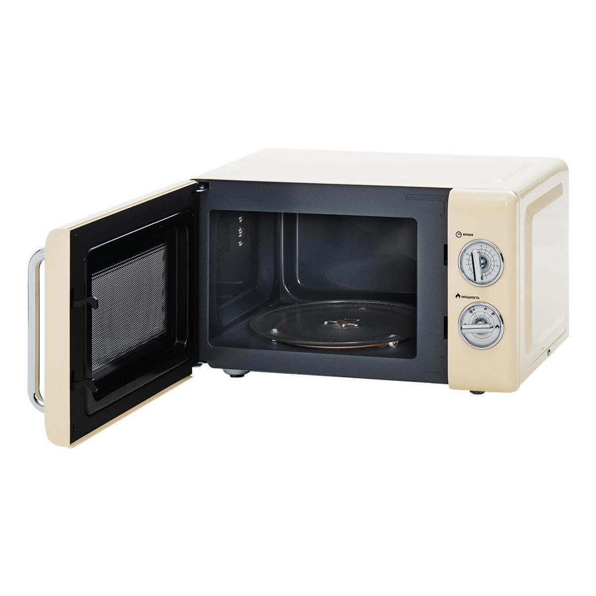 Микроволновая печь Manya M20MR01BE, цвет Бежевый, 20 л.