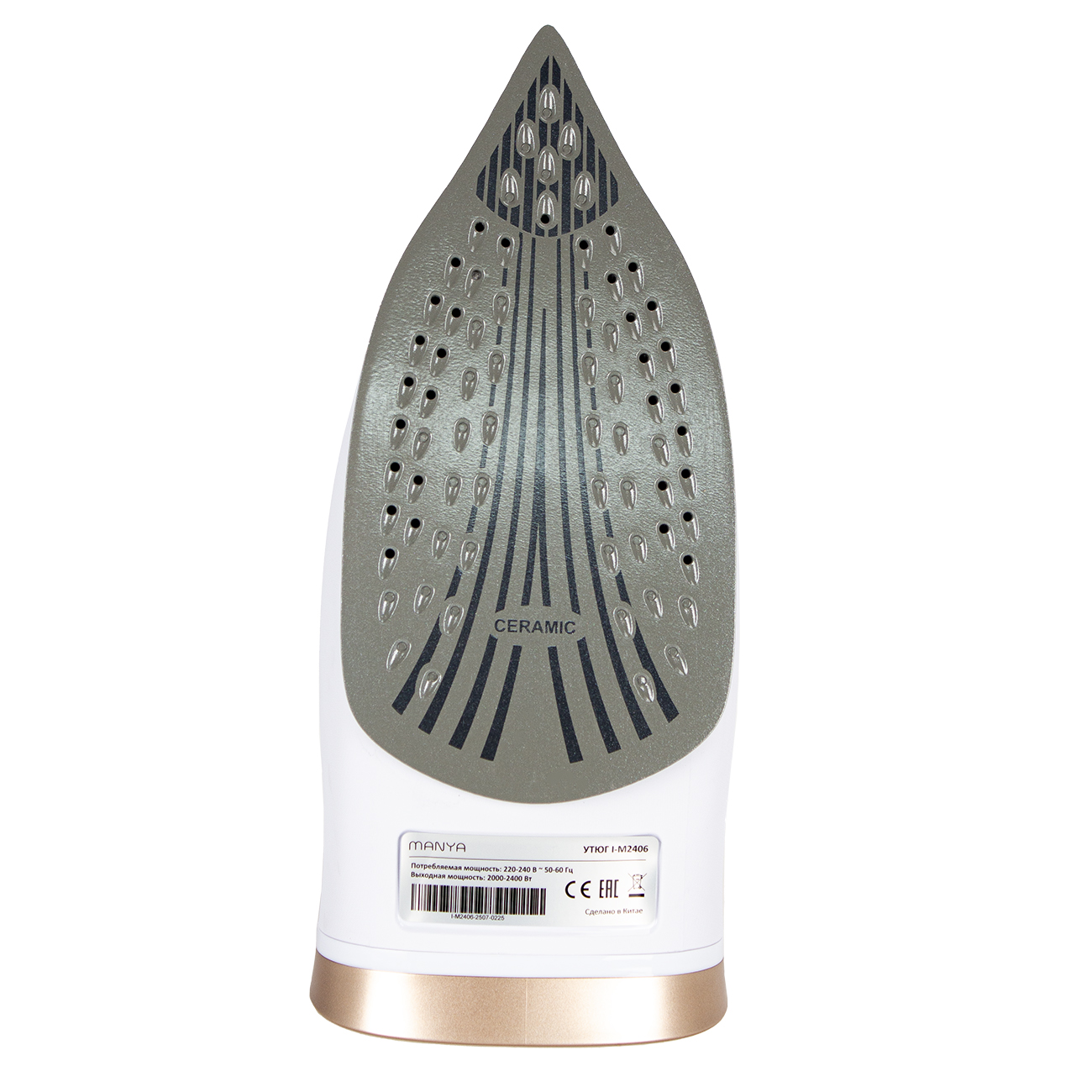 Утюг Manya I-M2406 Бежевый