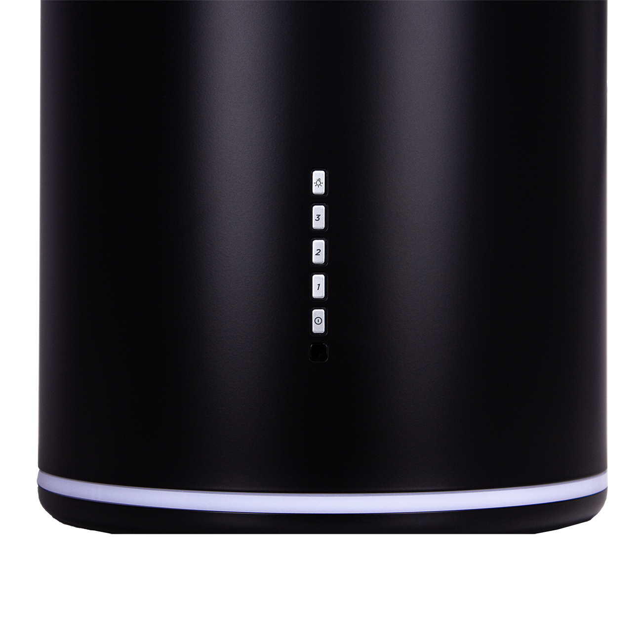 Вытяжка цилиндрическая, настенная, Manya H3508B, цвет Чёрный