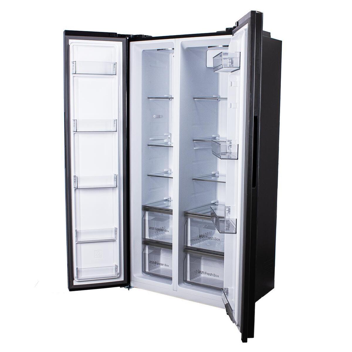 Холодильник Manya SBS185NGB, цвет Чёрный