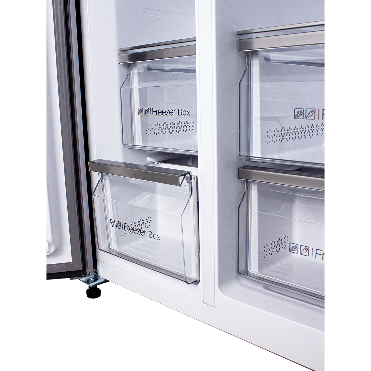 Холодильник Manya SBS185NGG, цвет Серый