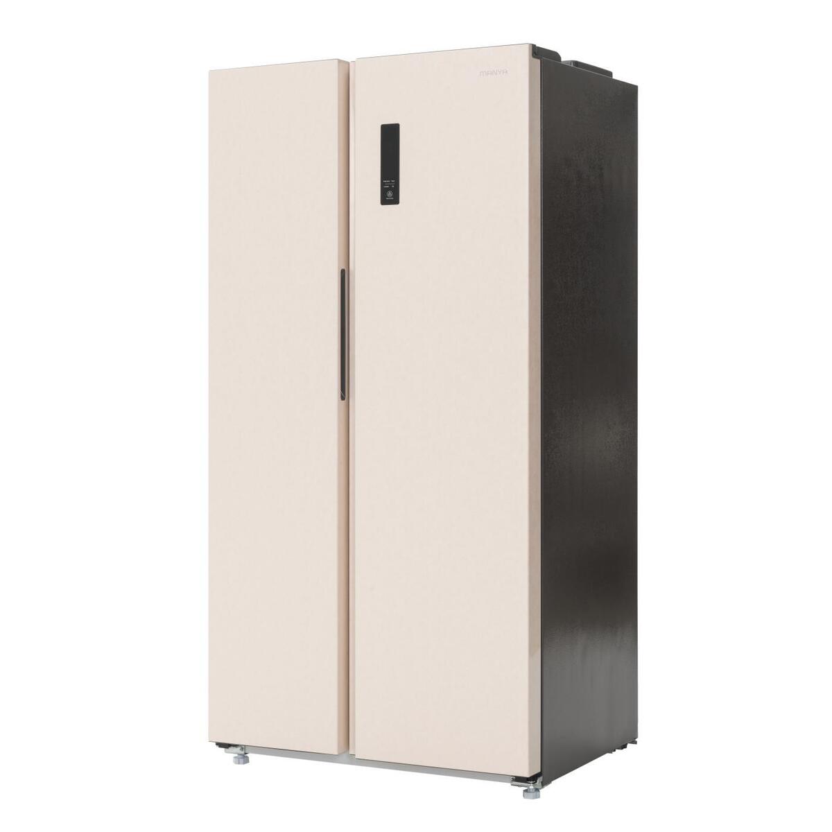 Холодильник Manya SBS184NBE, цвет Бежевый