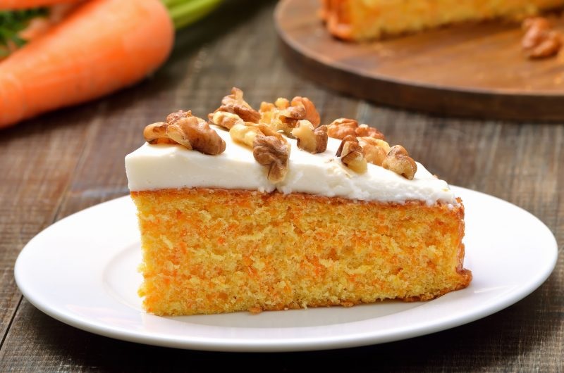 Морковный кекс