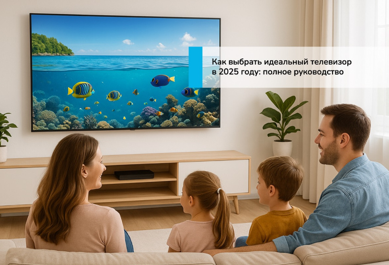 Как выбрать идеальный телевизор в 2025 году: полное руководство