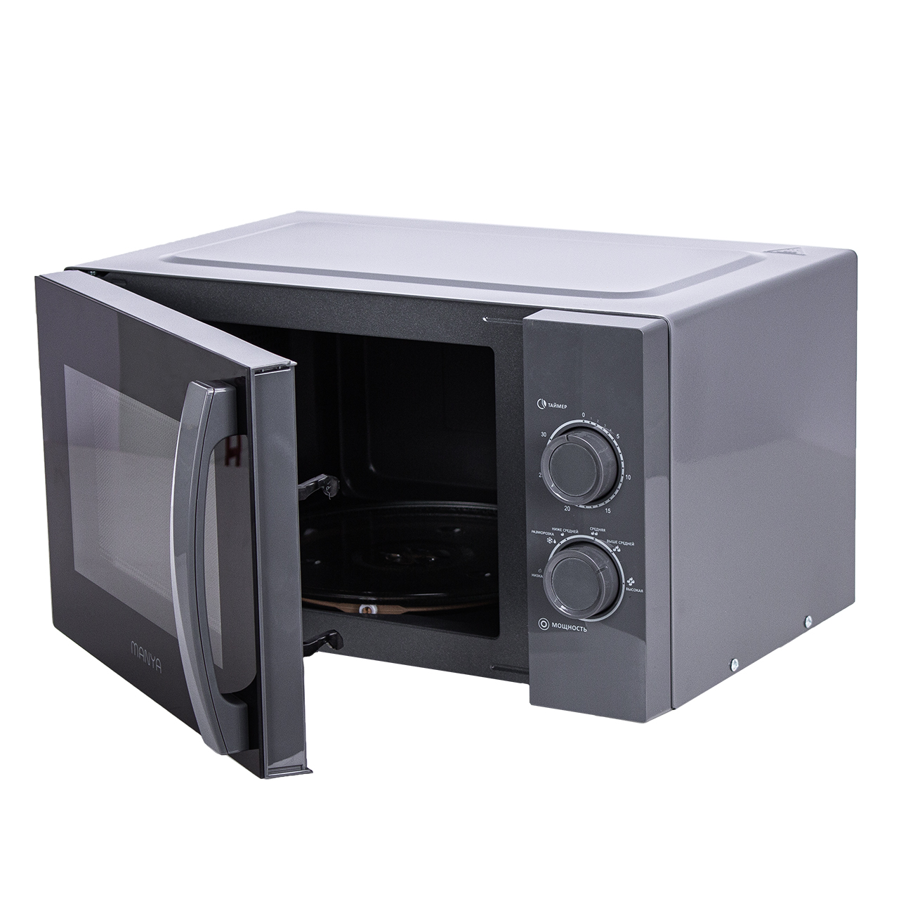 Микроволновая печь Manya W23M03X, цвет Серый, 23 л.