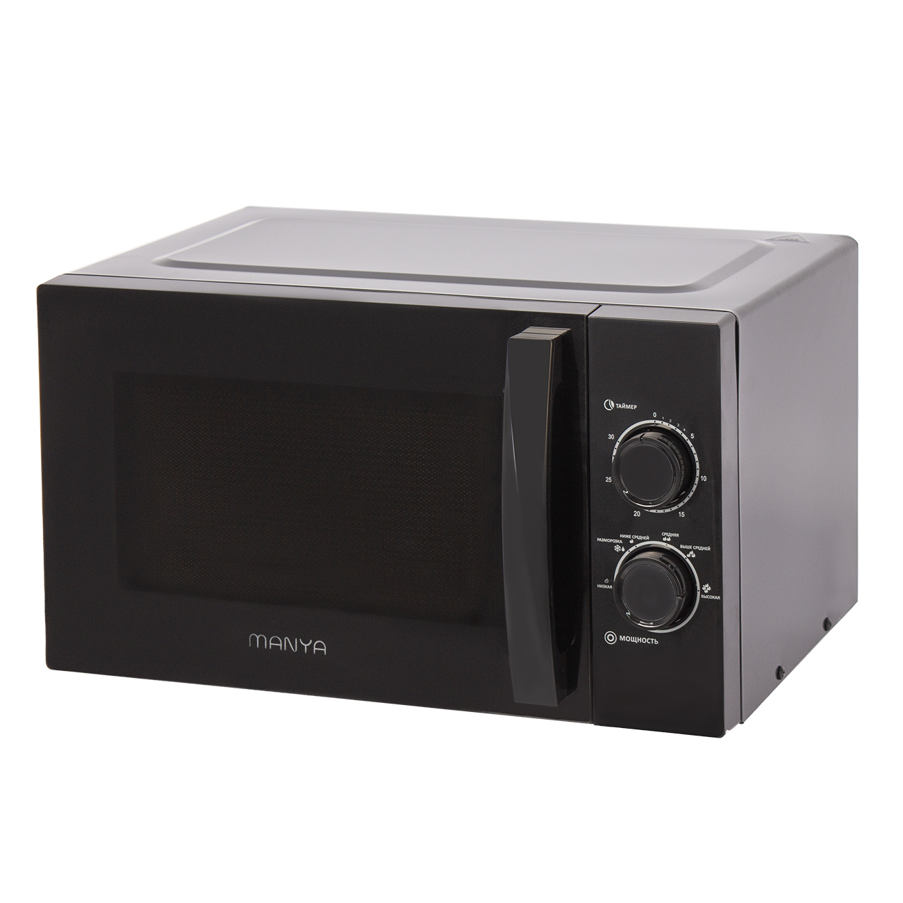 Микроволновая печь Manya W23M03B, цвет Чёрный, 23 л.