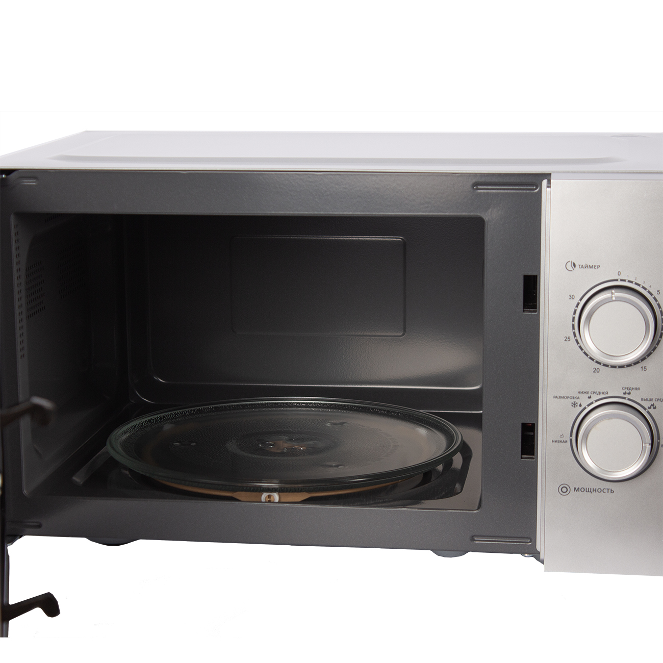 Микроволновая печь Manya W23M03S, цвет Серебристый, 23 л.