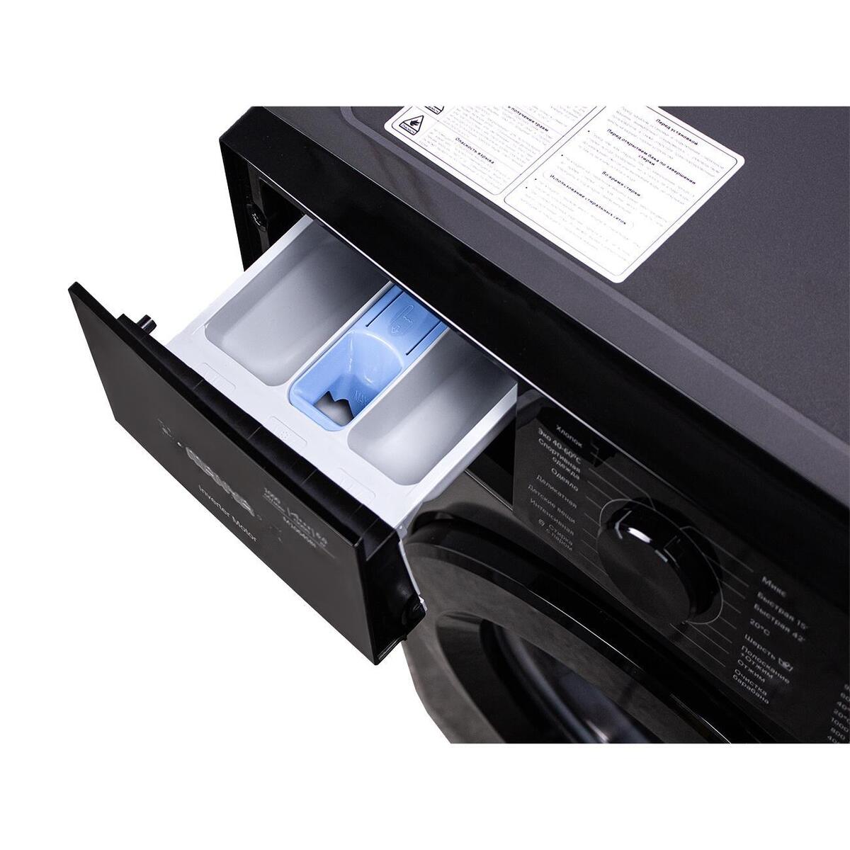 Стиральная машина с фронтальной загрузкой Manya M1064SBI, Max загрузка - 6кг, Max отжим - 1 000об/мин., цвет Серый автомат купить в магазине