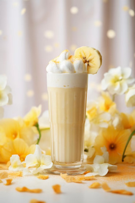 Банановый латте