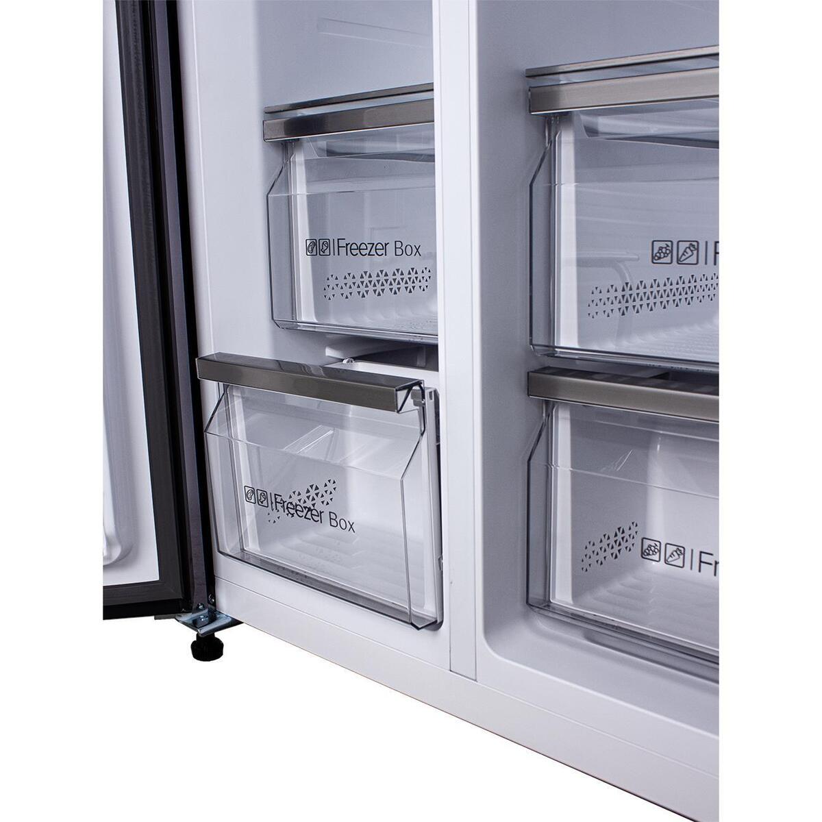 Холодильник Manya SBS185NGB, цвет Чёрный