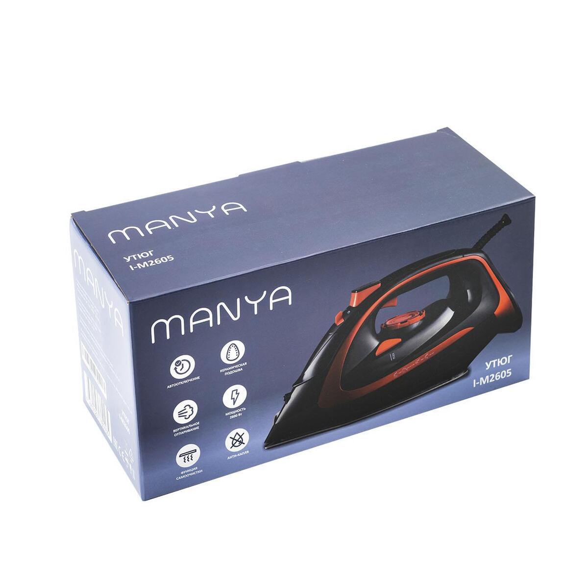 Утюг Manya I-M2605 Чёрный