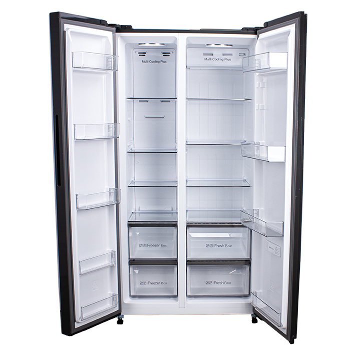 Холодильник Manya SBS185NGB, цвет Чёрный