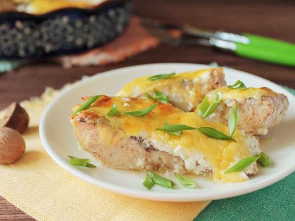 Судак в сливочном соусе