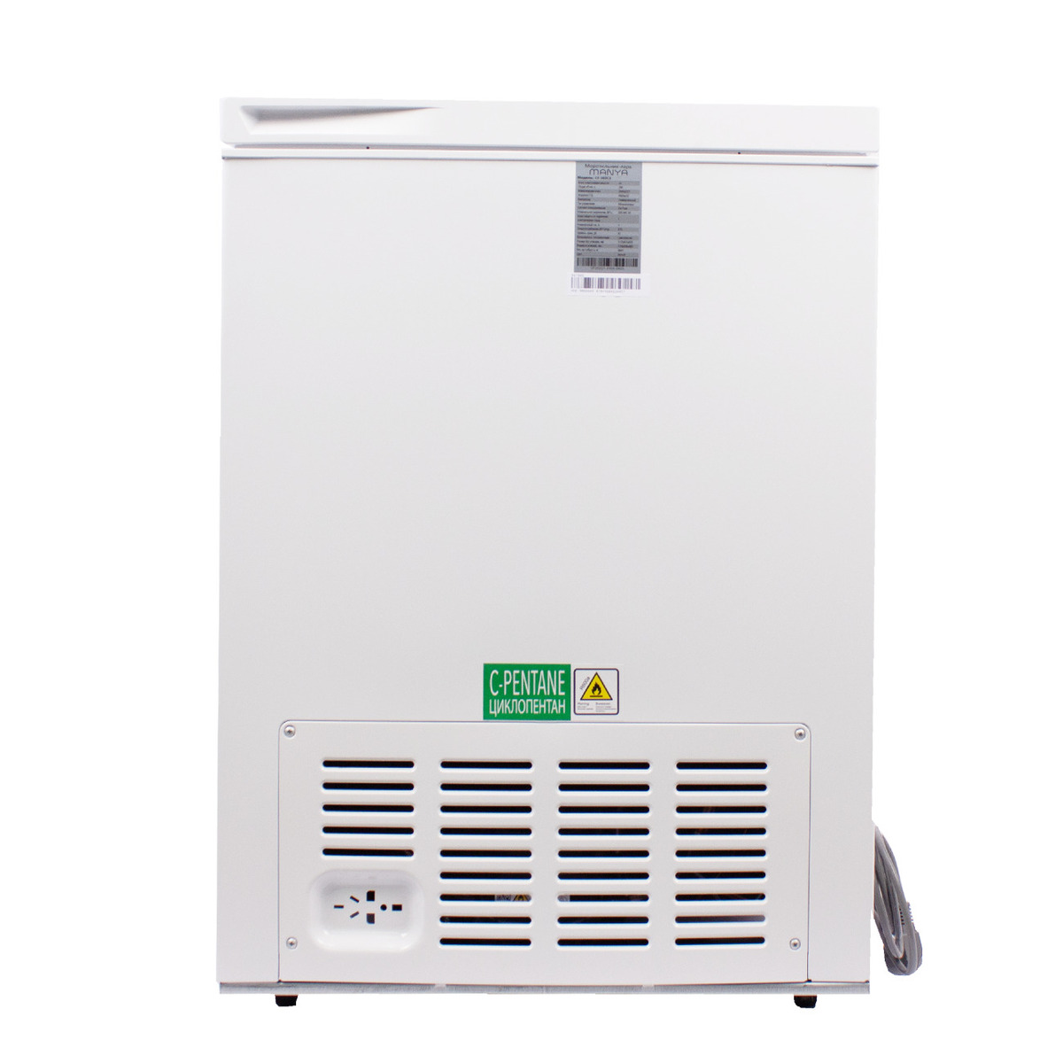 Морозильный ларь Manya CF-302C1, цвет Белый
