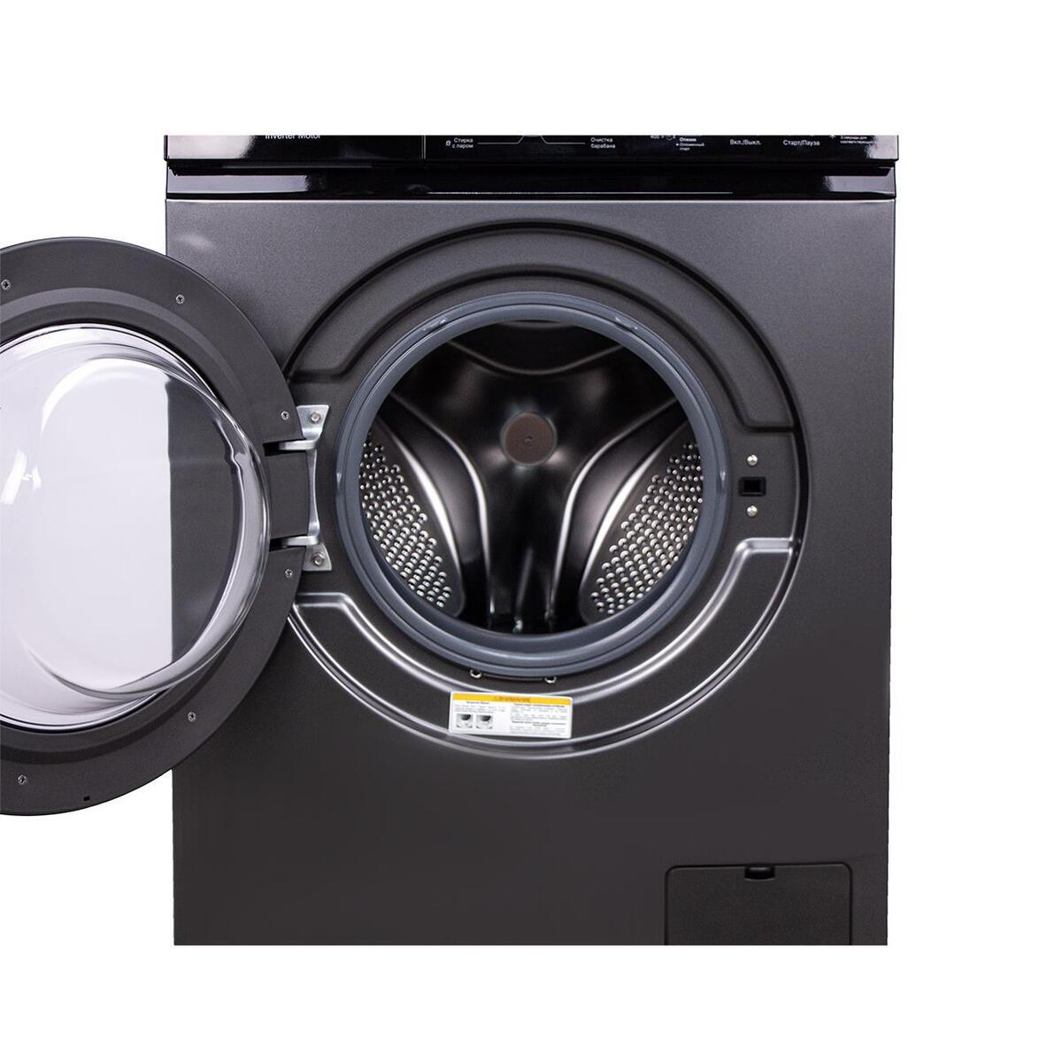 Стиральная машина с фронтальной загрузкой Manya M1064SBI, Max загрузка - 6кг, Max отжим - 1 000об/мин., цвет Серый автомат купить в магазине