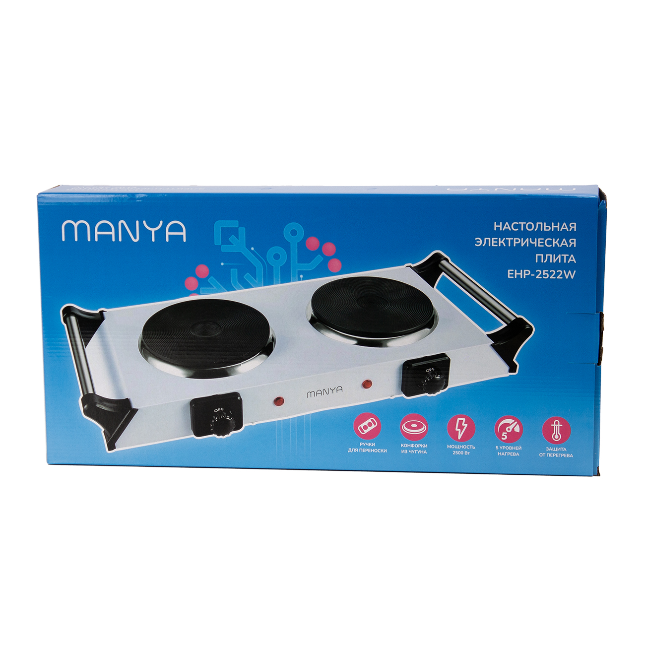 Настольная электрическая плита Manya EHP-2522W