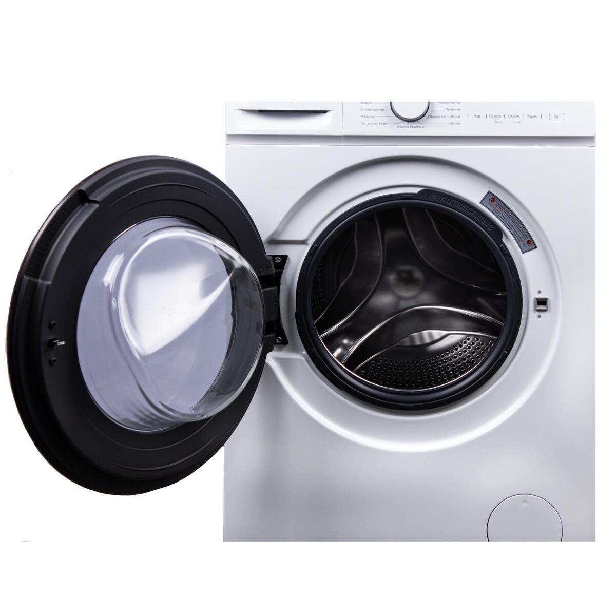 Стиральная машина с фронтальной загрузкой Manya M1275W, Max загрузка - 7кг, Max отжим - 1 200об/мин., цвет Белый автомат купить в магазине