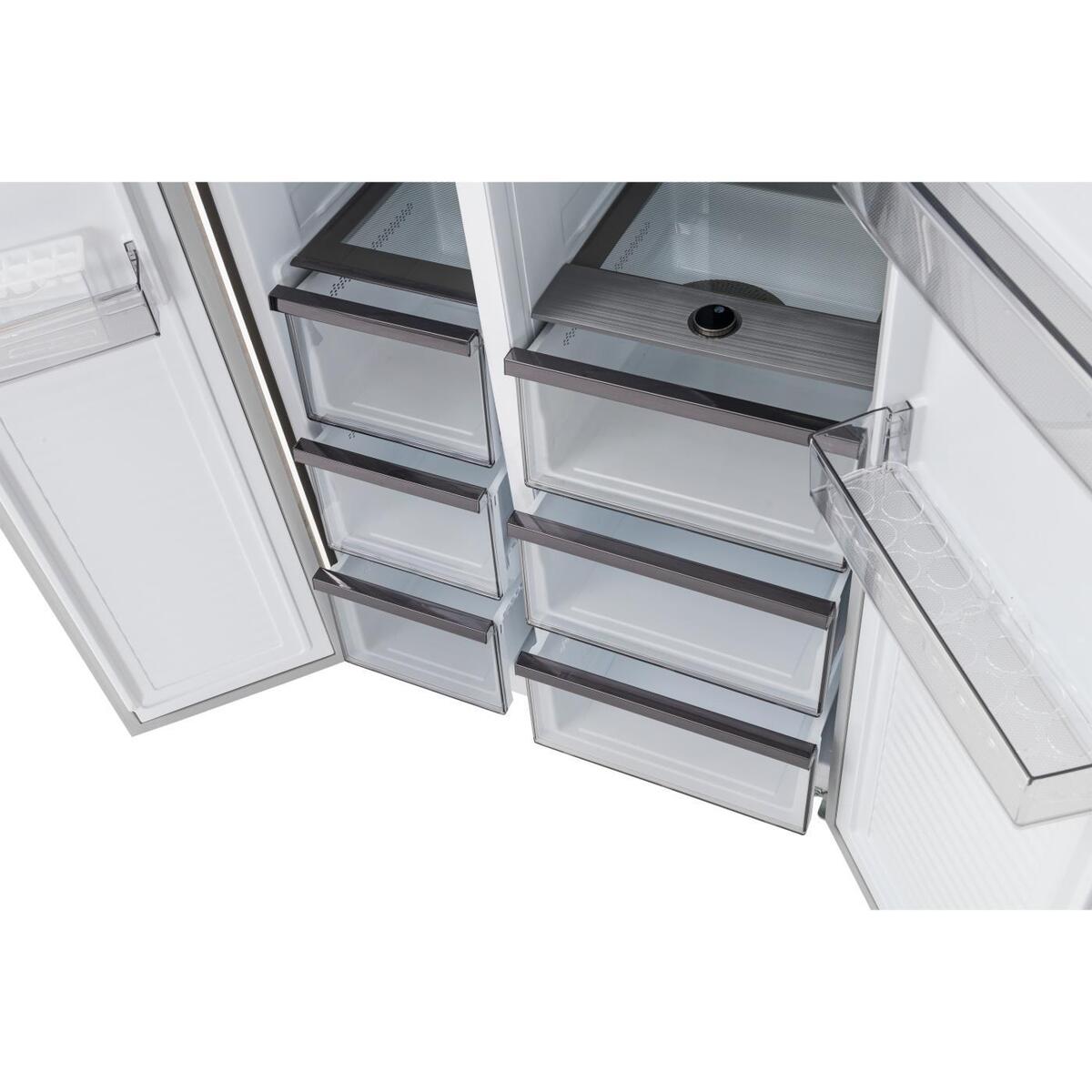 Холодильник Manya SBS184NBE, цвет Бежевый