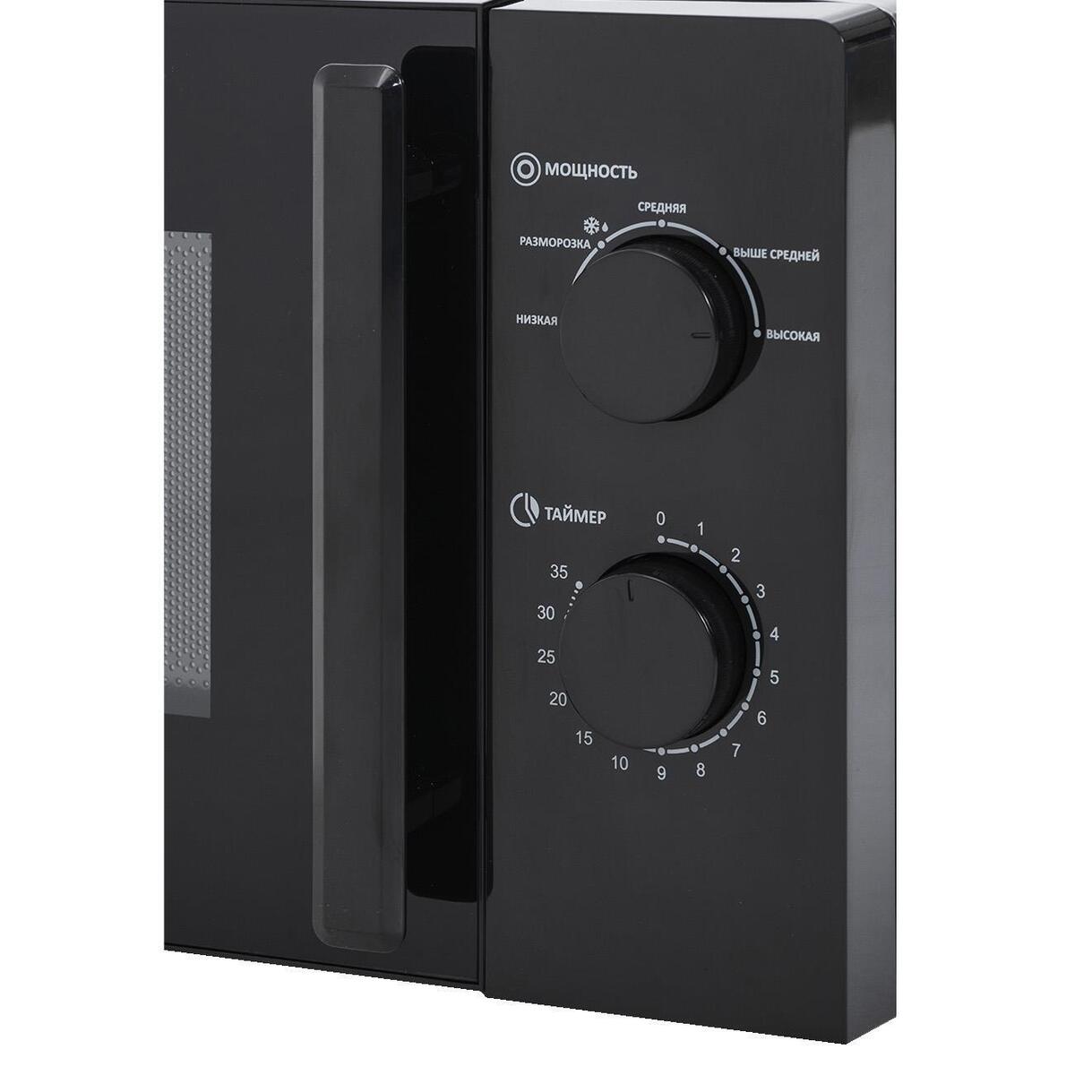 Микроволновая печь Manya W20M01B, цвет Чёрный, 20 л.