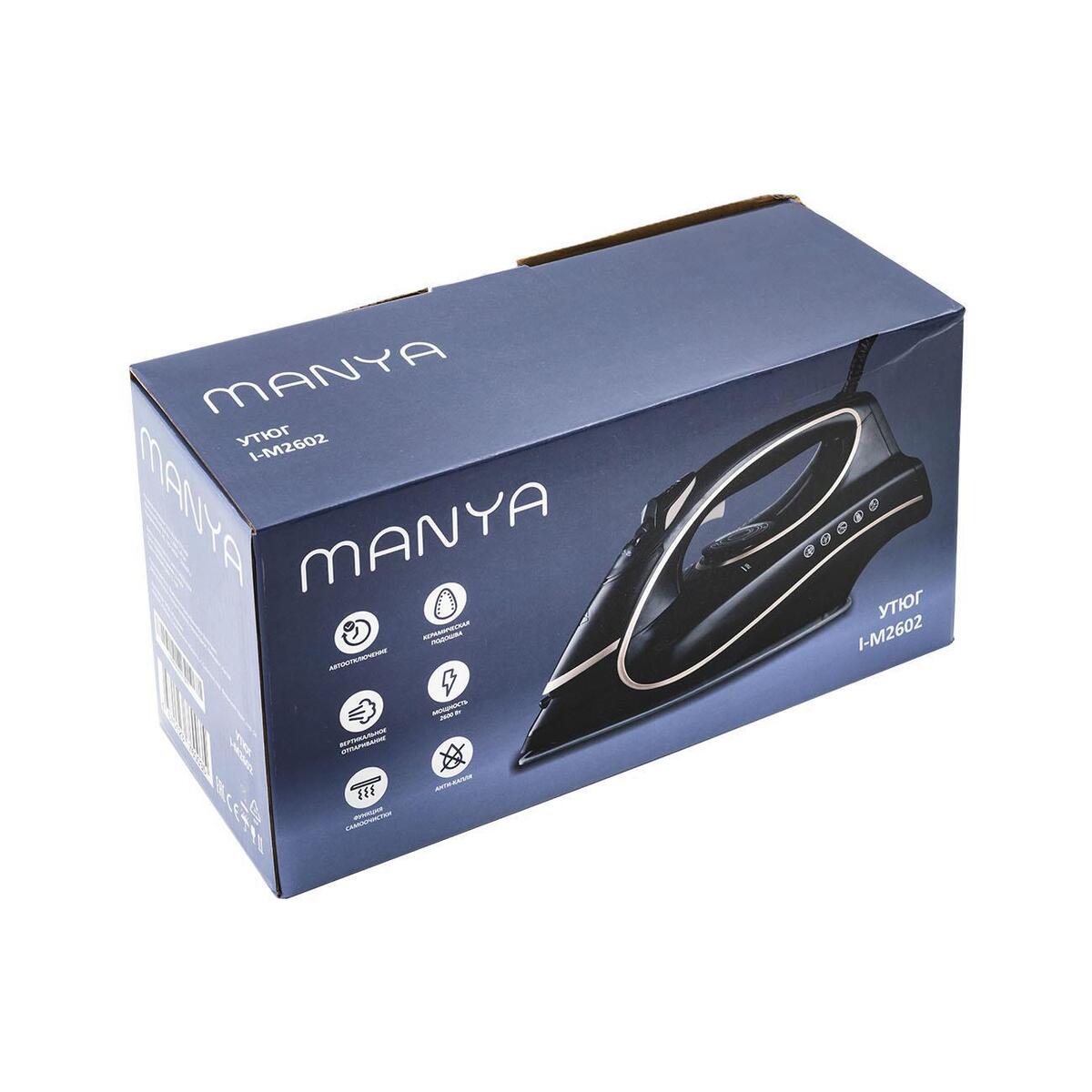 Утюг Manya I-M2602 Чёрный
