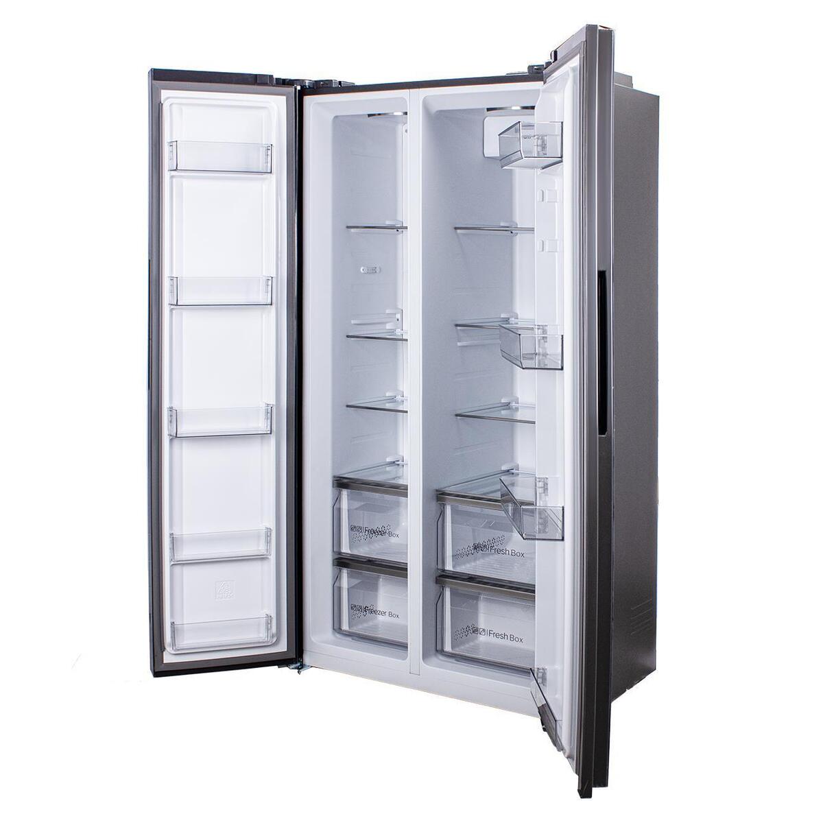 Холодильник Manya SBS185NGG, цвет Серый