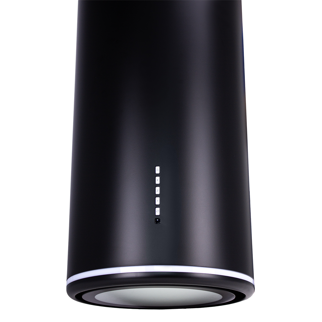 Вытяжка цилиндрическая, настенная, Manya H3508B, цвет Чёрный