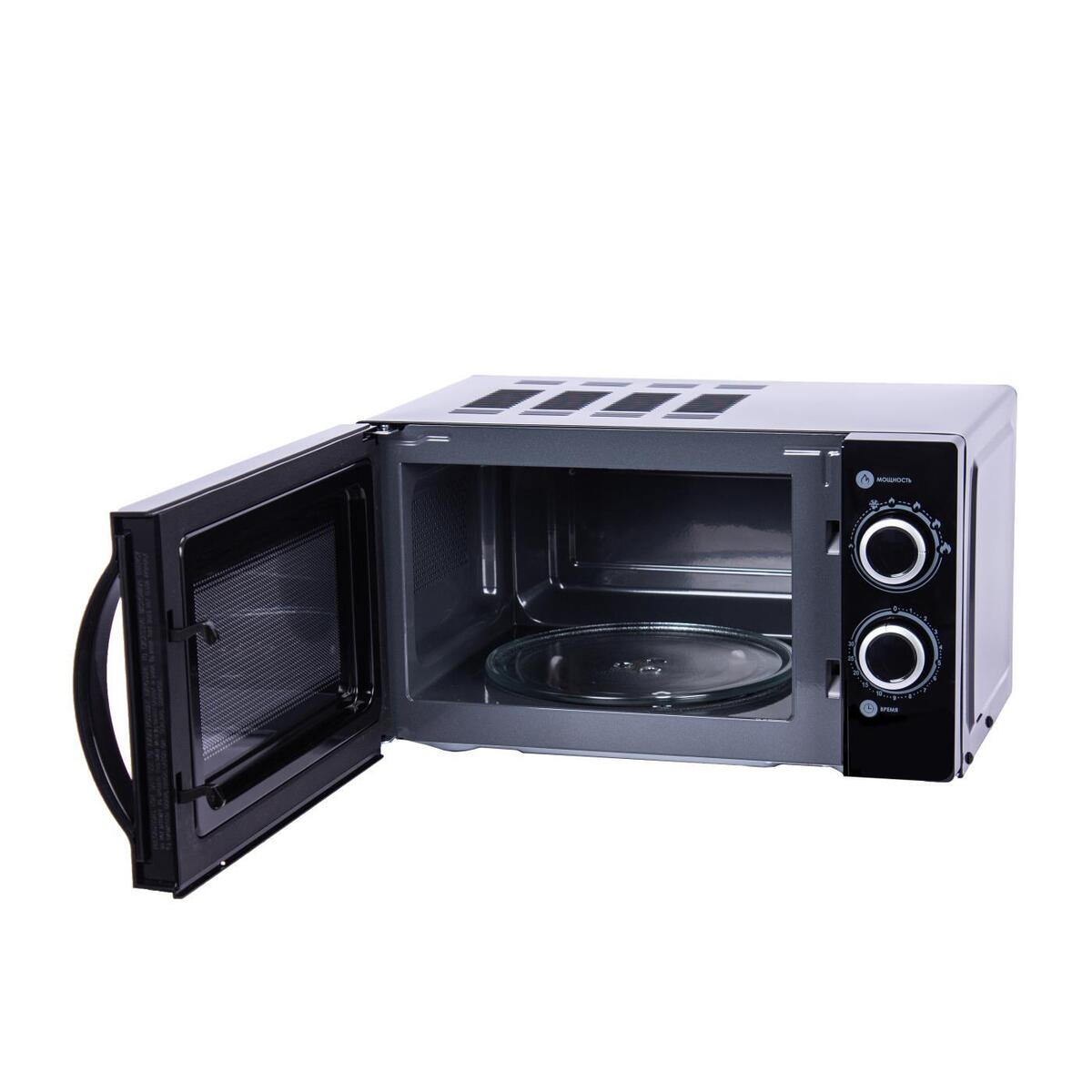 Микроволновая печь VR M20HAB, цвет Чёрный, 20 л.