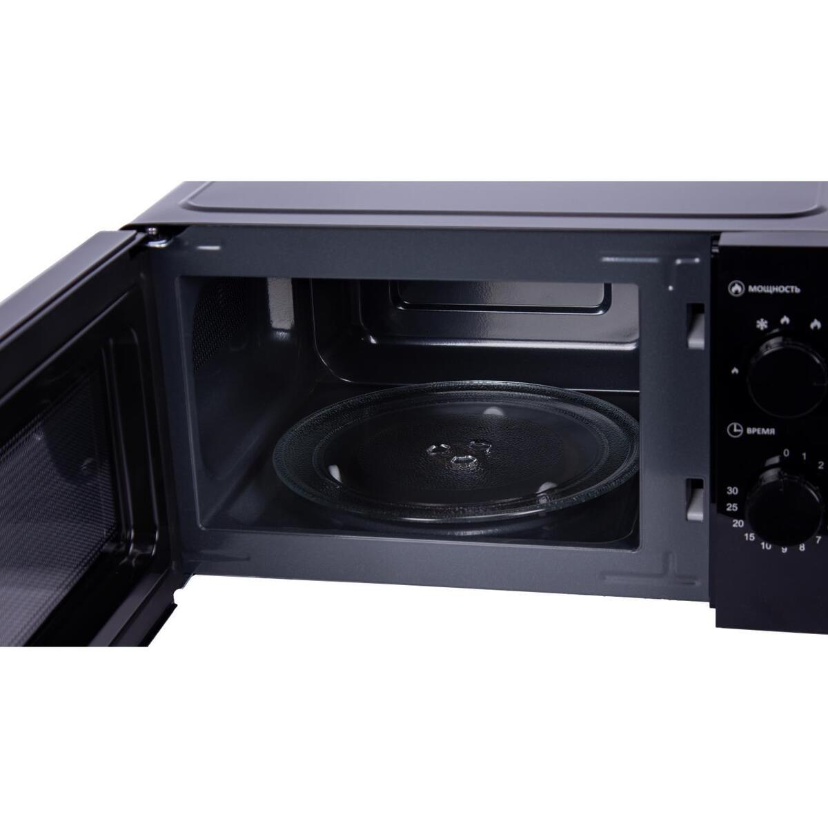 Микроволновая печь VR M20M02B, цвет Чёрный, 20 л.