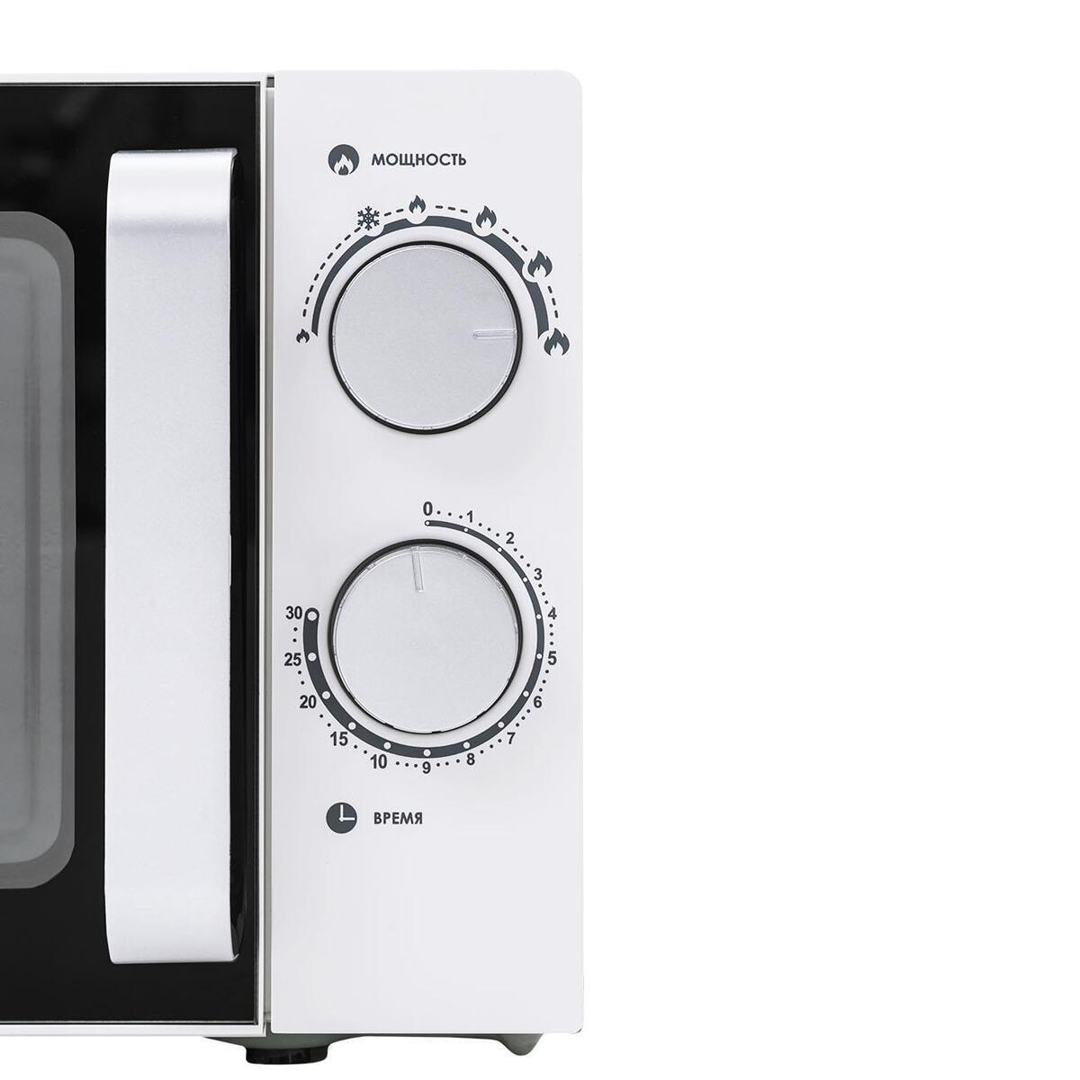 Микроволновая печь VR M20M01W, цвет Белый, 20 л.