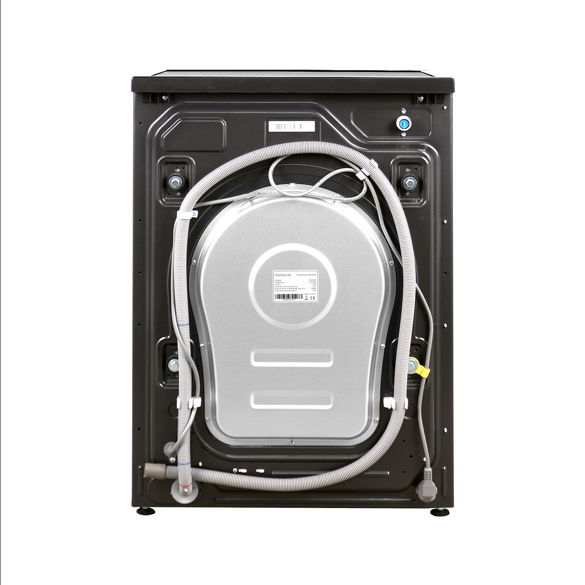 Стиральная машина с фронтальной загрузкой Manya M1285S, Max загрузка - 8кг, Max отжим - 1 200об/мин., цвет Серый автомат купить в магазине