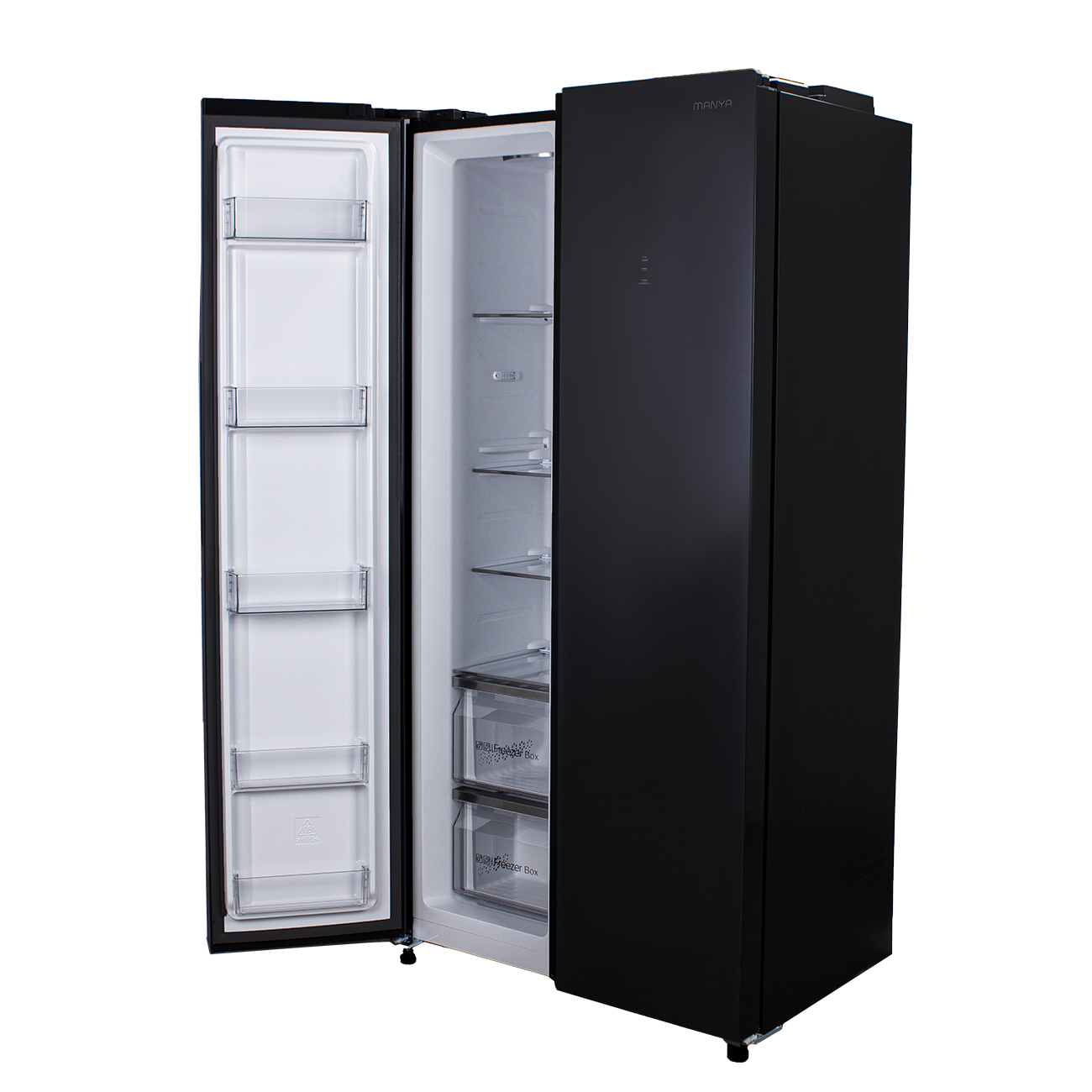 Холодильник Manya SBS185NGB, цвет Чёрный