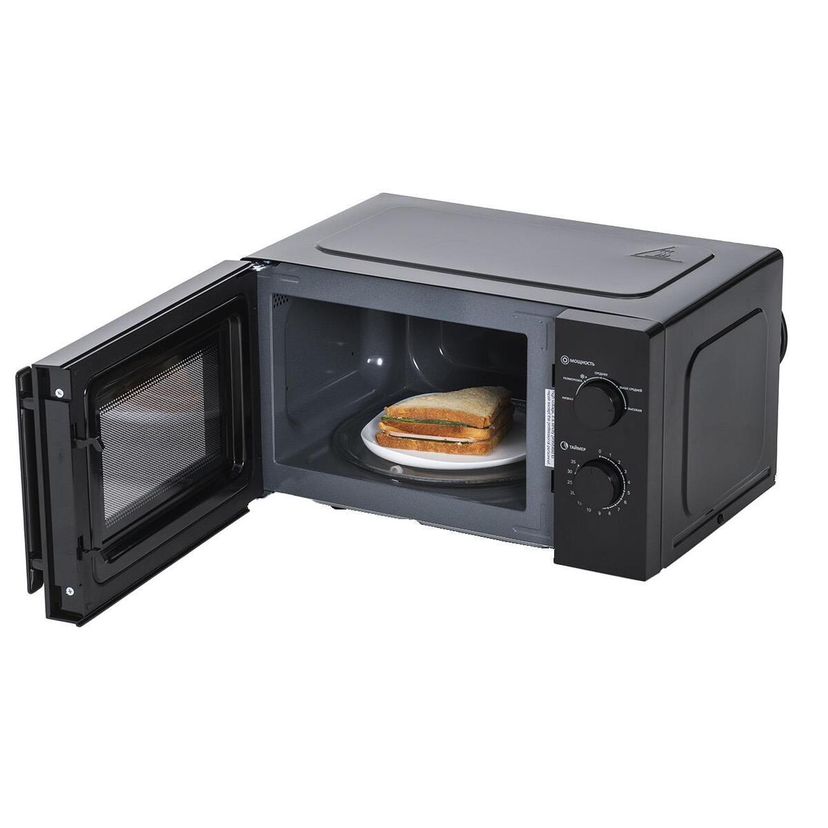 Микроволновая печь Manya W20M01B, цвет Чёрный, 20 л.