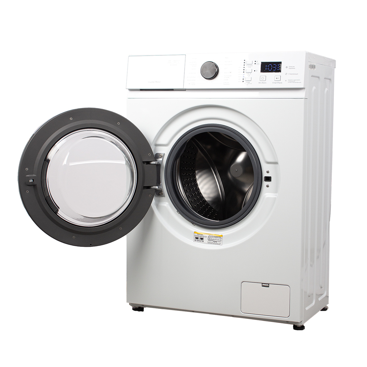 Стиральная машина с фронтальной загрузкой Manya M1064WWI, Max загрузка - 6кг, Max отжим - 1 000об/мин., цвет Белый автомат купить в магазине