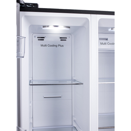 Холодильник Manya SBS185NGB, цвет Чёрный