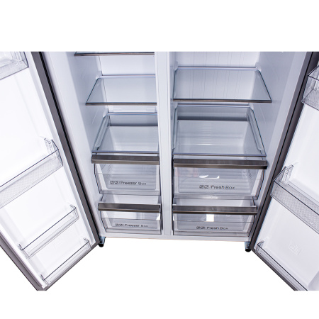 Холодильник Manya SBS185NGG, цвет Серый