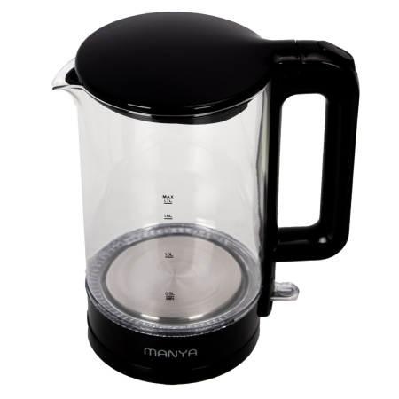 Электрический чайник Manya EK073GB, цвет Чёрный глянец