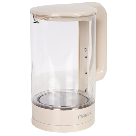 Электрический чайник Manya EK073GBE, цвет Бежевый глянец
