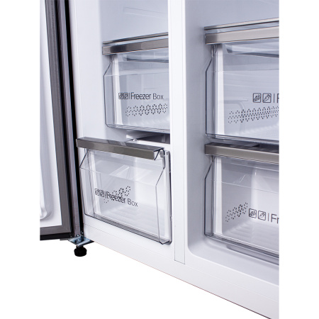 Холодильник Manya SBS185NGG, цвет Серый