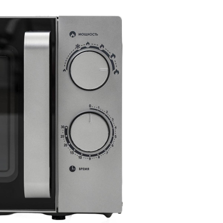 Микроволновая печь VR M20M01S, цвет Серебристый, 20 л.