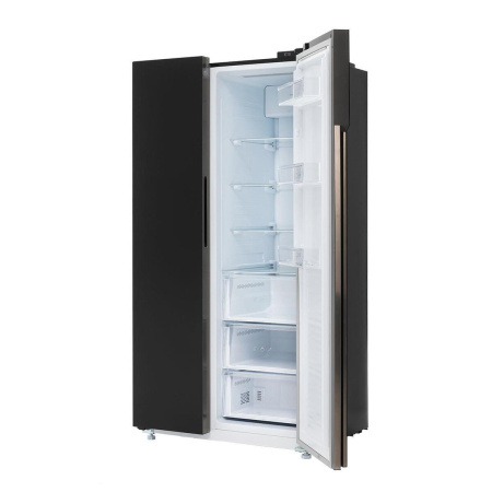 Холодильник Manya SBS184NGB, цвет Чёрный