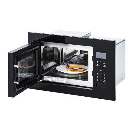 Встраиваемая микроволновая печь Manya BM25MSG02B, цвет Чёрный, 25 л.