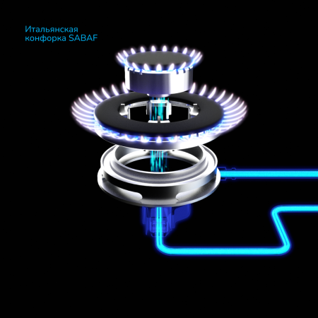 Газ/Вар поверхность Manya GG65B 5