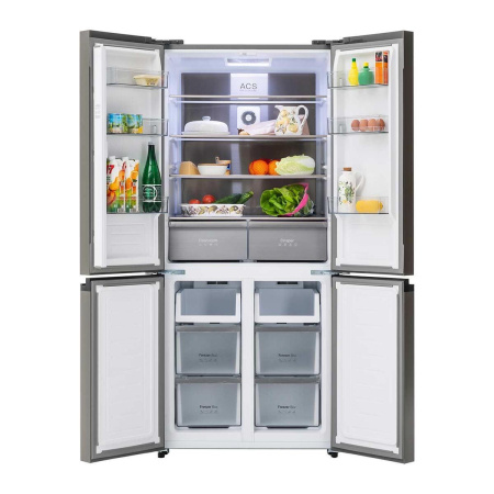 Холодильник Manya SBS191MNGSZ1, цвет Серый