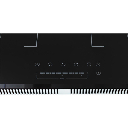 Встраиваемая варочная панель Индукционная Manya IB-M642, 59 см, цвет Чёрный