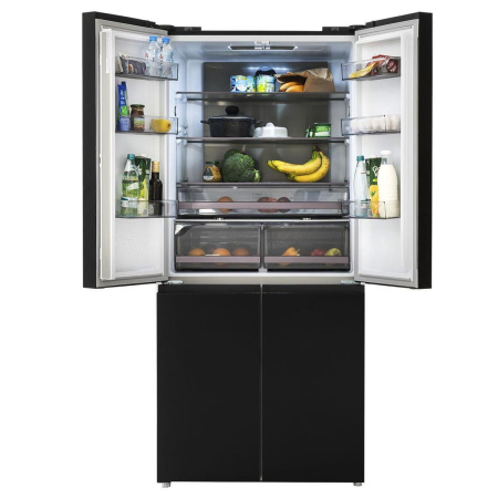 Холодильник Manya SBS196MNGB, цвет Чёрный