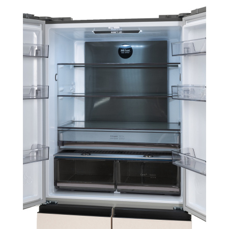 Холодильник Manya SBS196MNBE, цвет Бежевый