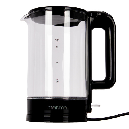 Электрический чайник Manya EK073GB, цвет Чёрный глянец