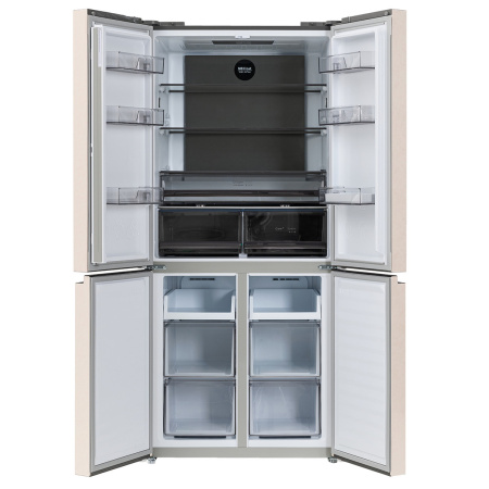 Холодильник Manya SBS196MNBE, цвет Бежевый
